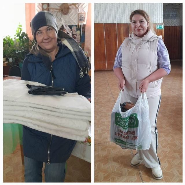 Жители и волонтеры с. Демский с теплотой и вниманием собрали посылки для СВО