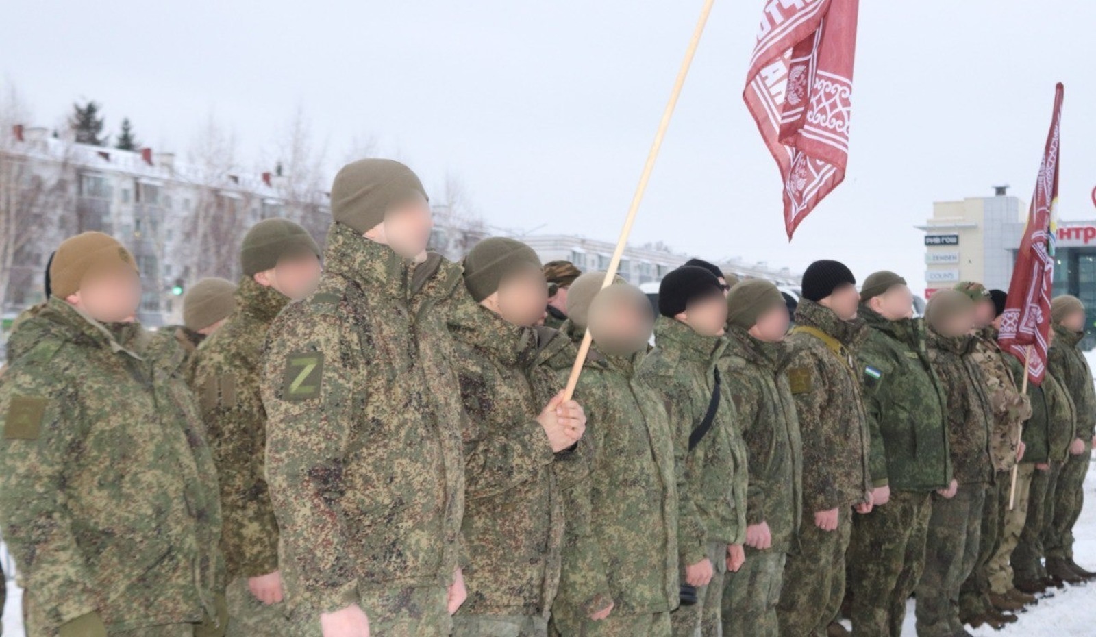 Из Уфы проводили бойцов полка «Башкортостан» на СВО