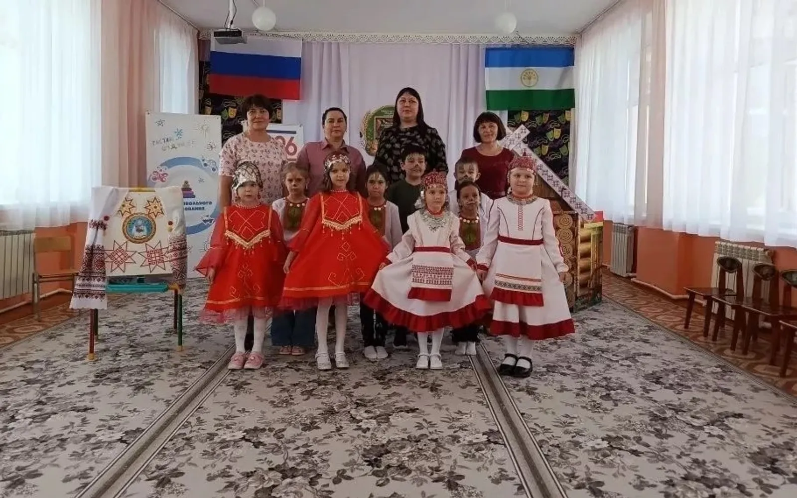 В детском саду «Журавушка» прошёл муниципальный этап фестиваля Чувашии «Хунав»