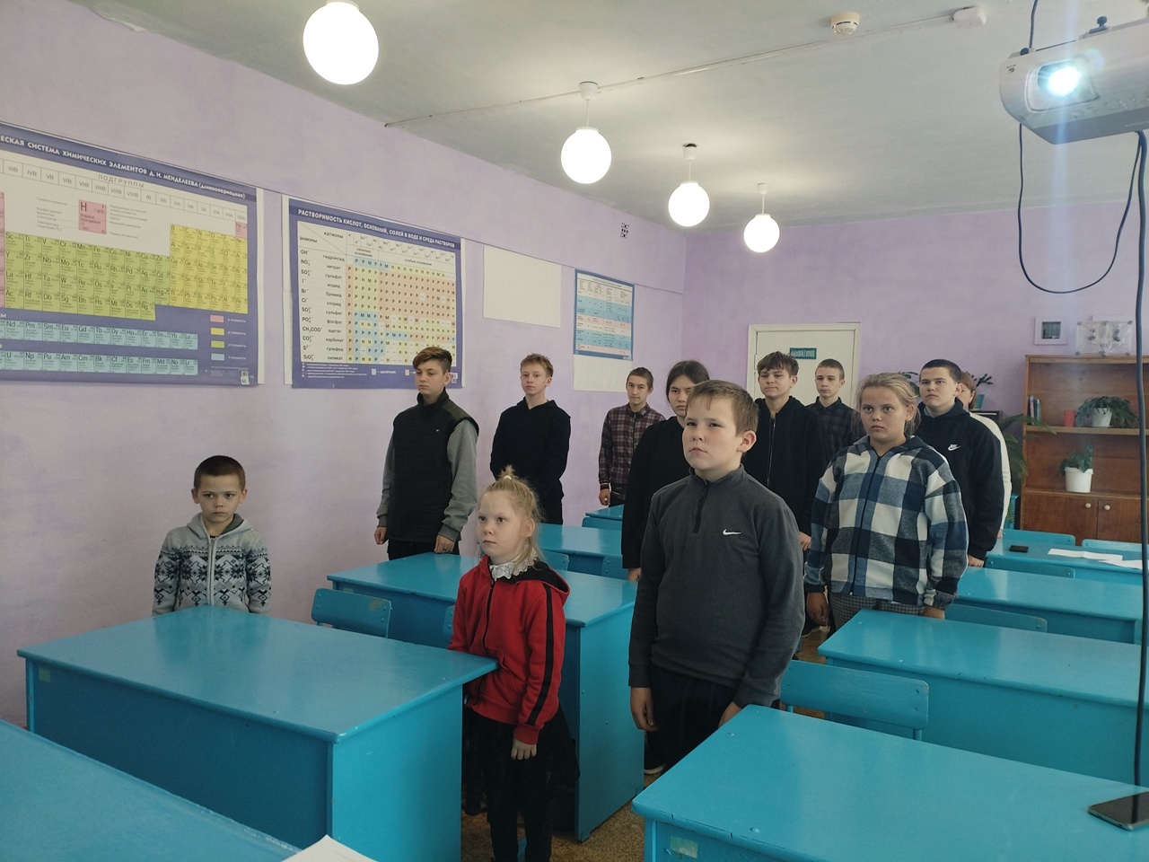 Праздник Белых журавлей в средней школе с. Каменка