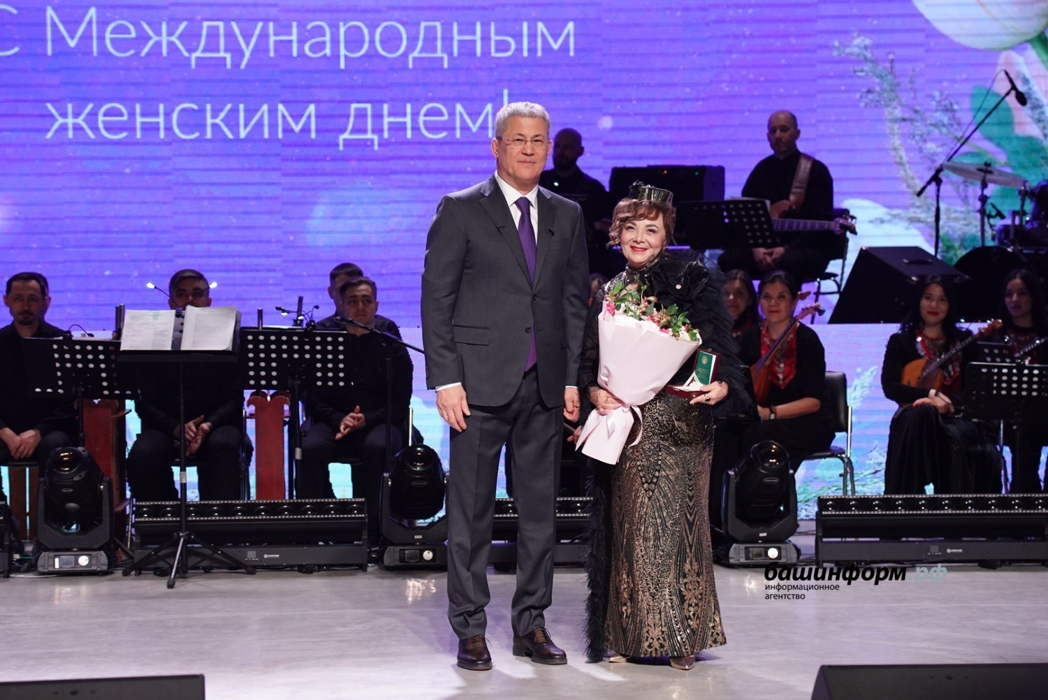 Глава Башкирии поздравил с наступающим Международным женским днем