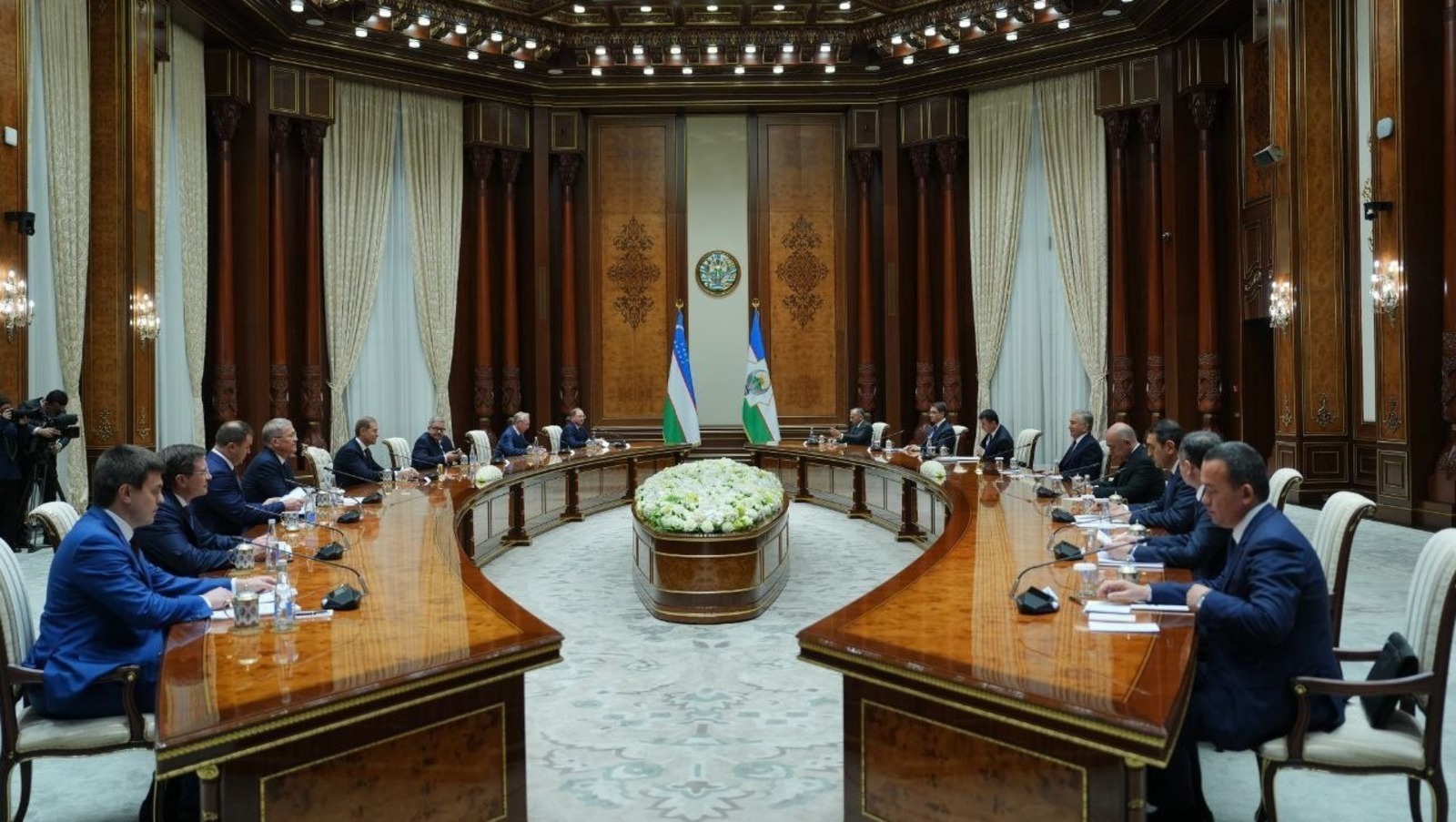 Глава Башкирии принял участие во встрече с президентом Узбекистана