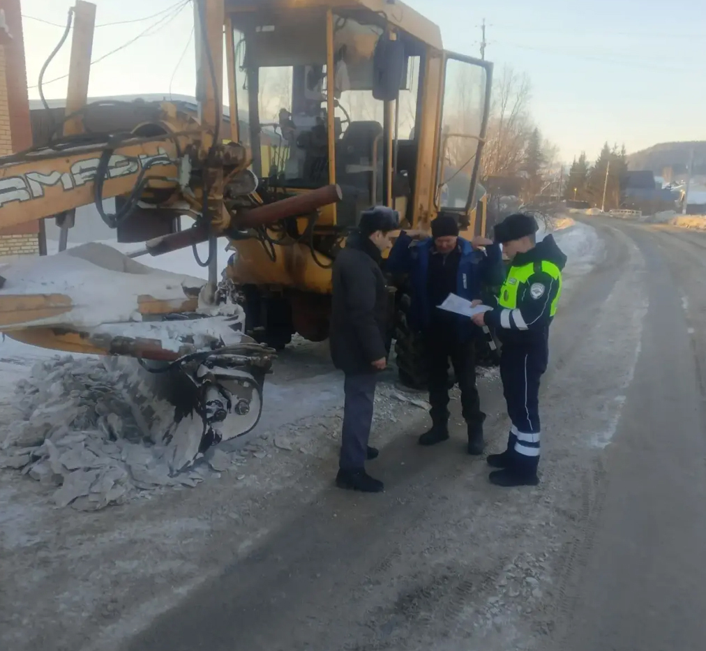 В Бижбулякском районе состоялось профилактическое мероприятие «Снегоход»