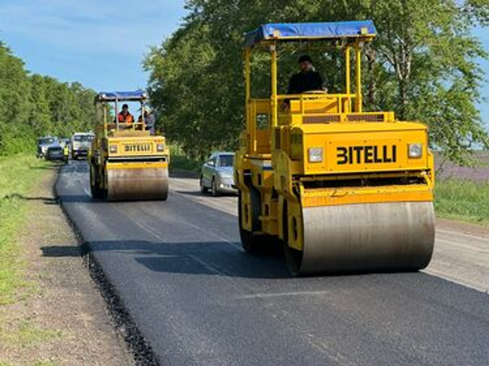 В Белебеевском районе приступили к ремонту дороги Аксеново-Аксаково-Белебей
