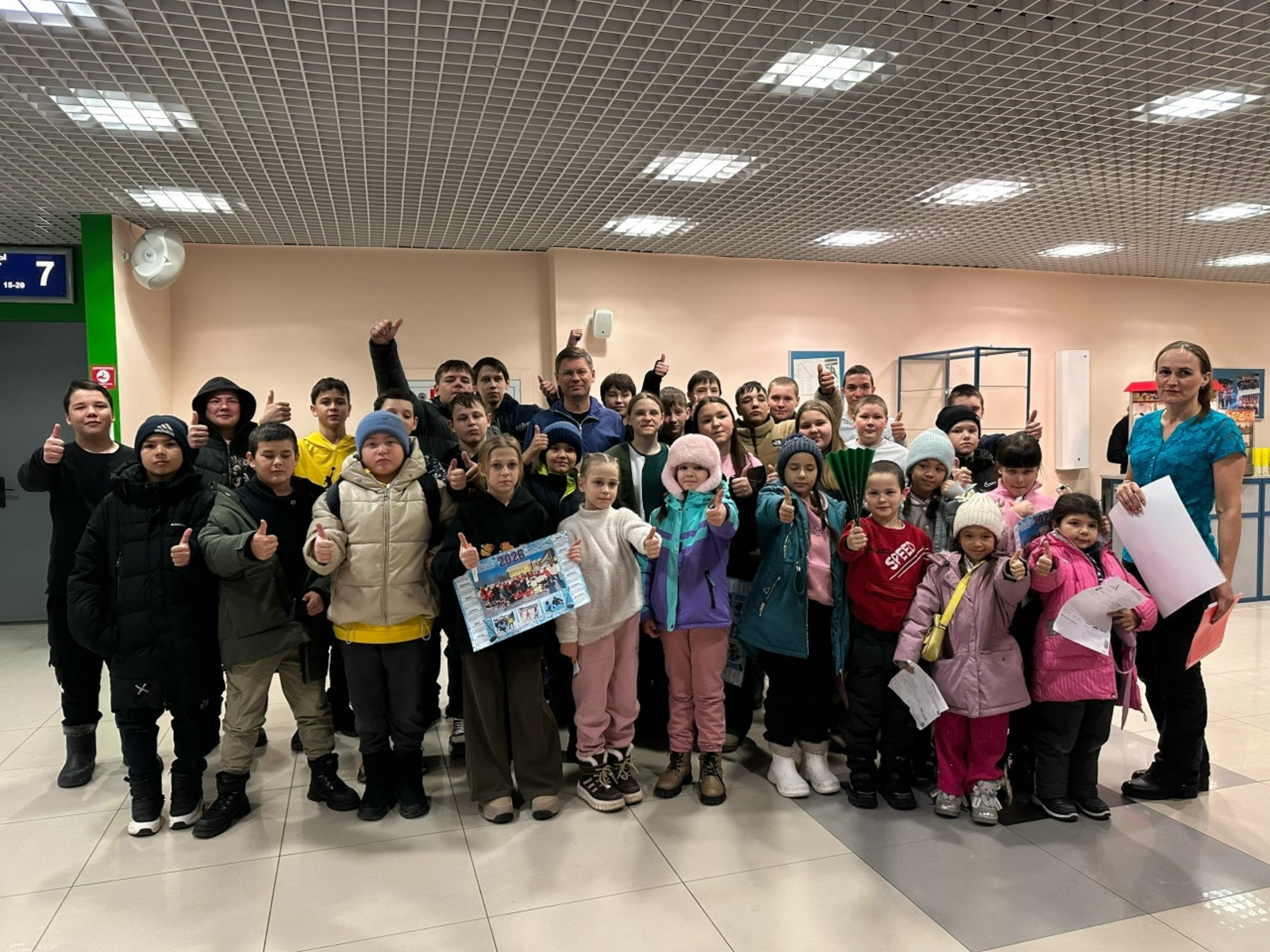 Бижбулякские хоккеисты побывали на матче «Салавата Юлаева»