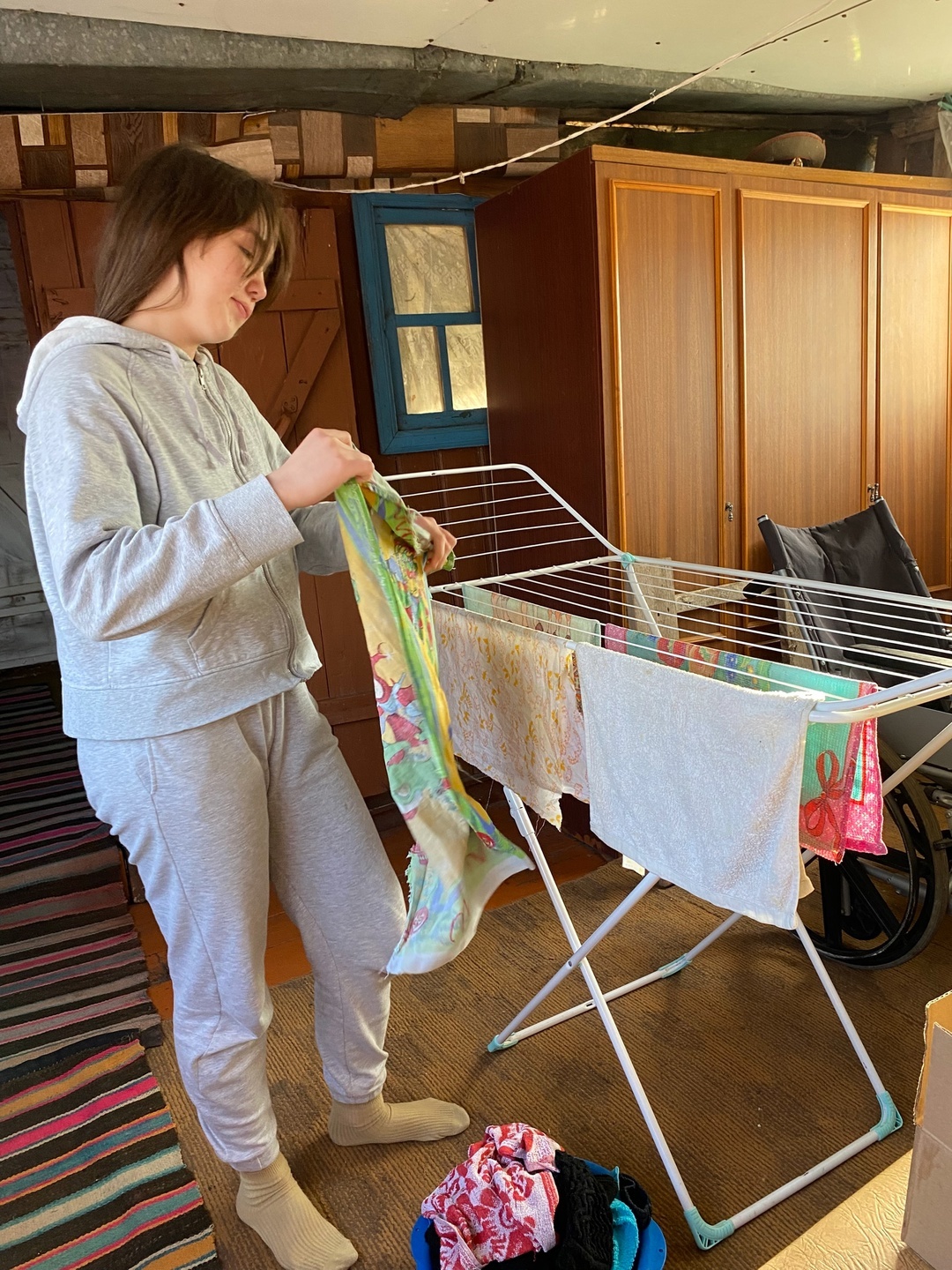 Учащиеся средней школы с. Кош-Елга  помогли ветерану