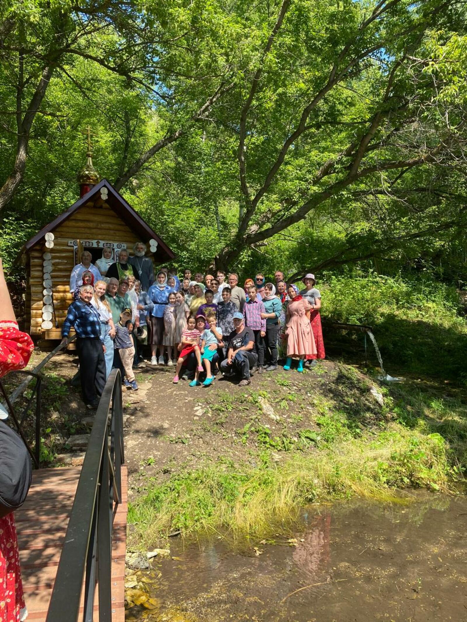 Совершили молебен в честь святых князя Петра и княгини Февронии Муромских