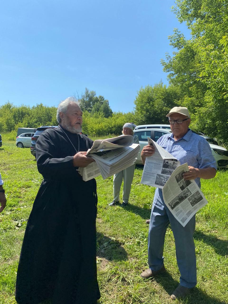 Совершили молебен в честь святых князя Петра и княгини Февронии Муромских