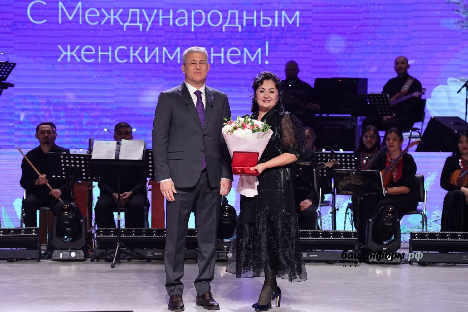 Глава Башкирии поздравил с наступающим Международным женским днем
