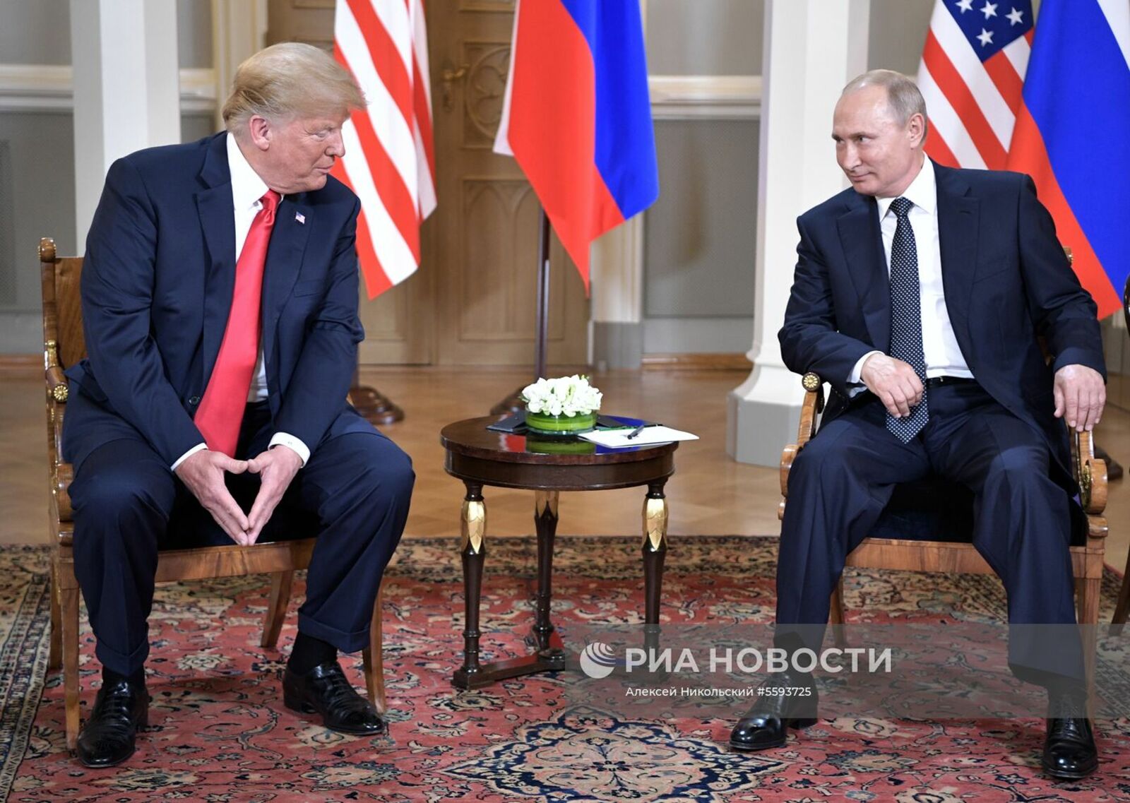 В Кремле назвали подготовку встречи Путина и Трампа сложной