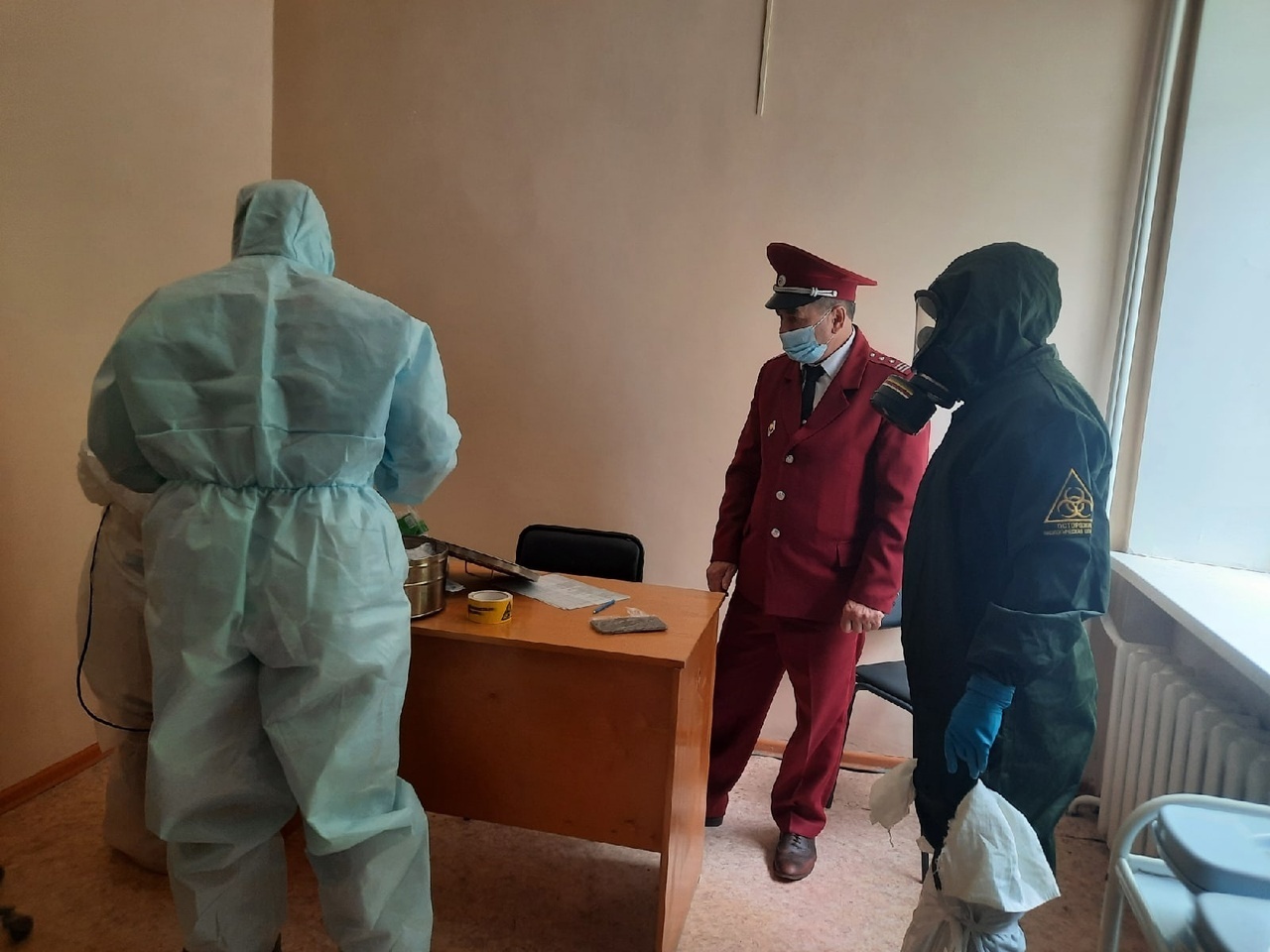 Медики Бижбуляка вновь надели защитные костюмы