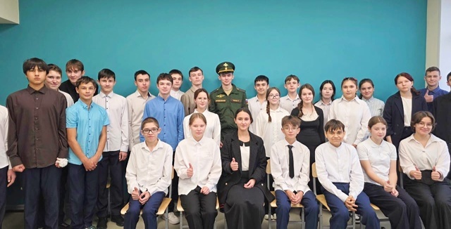 Живой пример патриотического воспитания в школе с. Усак-Кичу