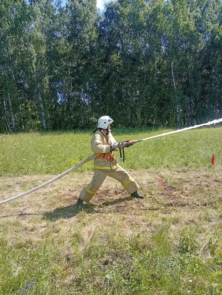 В Бижбулякском районе выбрали лучшую добровольную пожарную команду