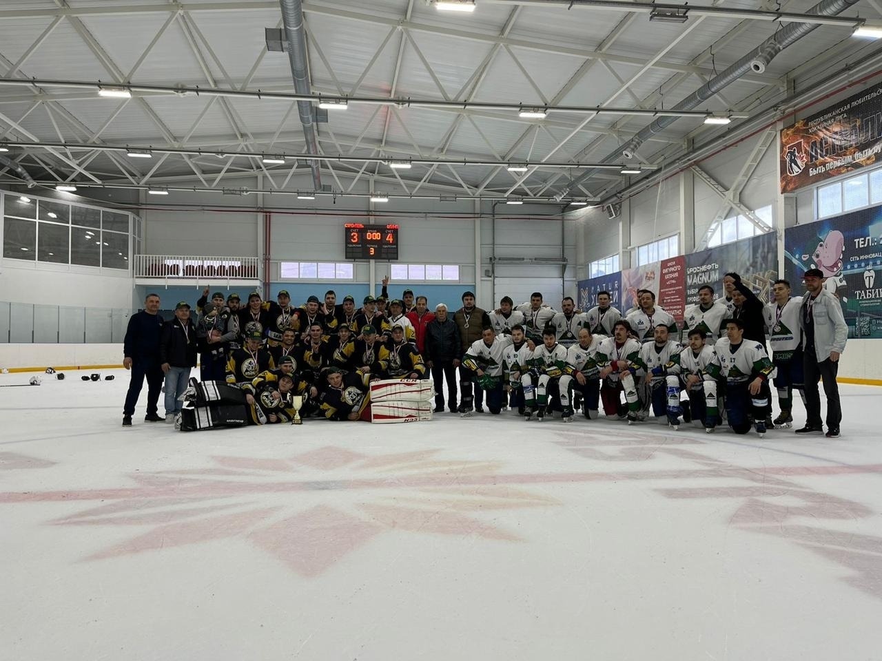 Хоккейная команда "Олимп"  стала чемпионом Республиканской Любительской Хоккейной Лиги!