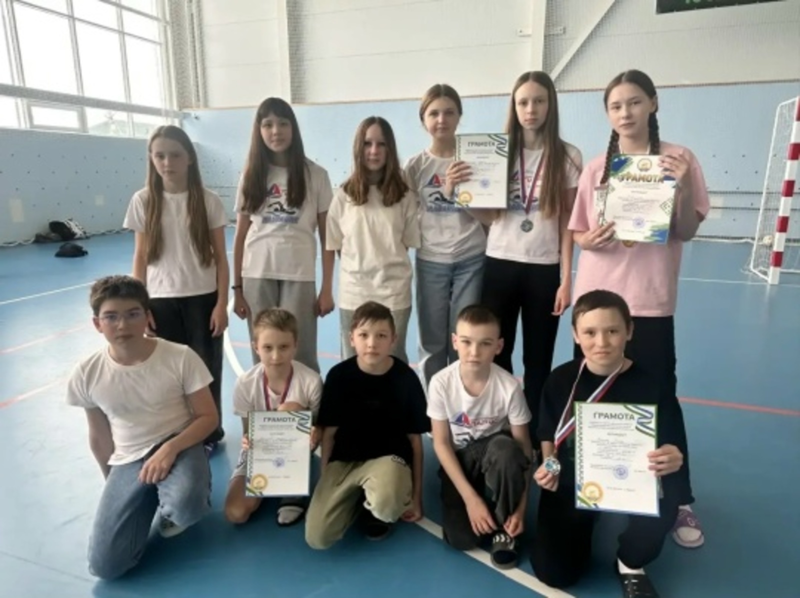 Честь Бижбулякского района защищали 11 юных пловцов