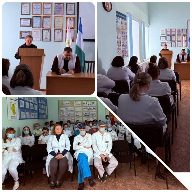 Бижбулякским медработникам рассказали о способах мошенничества