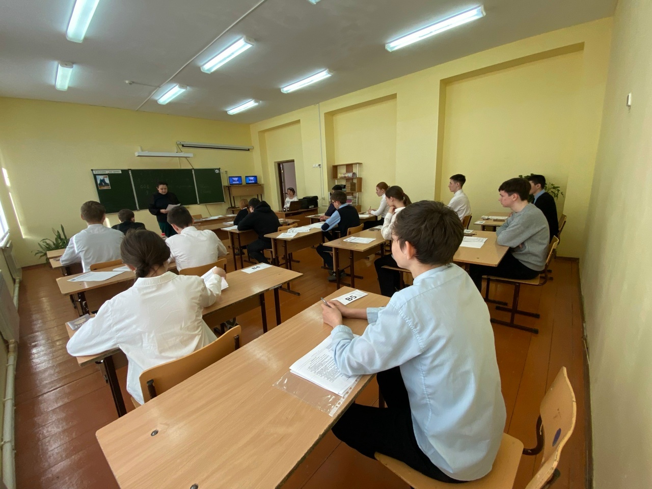 В районе провели тренировочное тестирование по русскому языку в формате ОГЭ