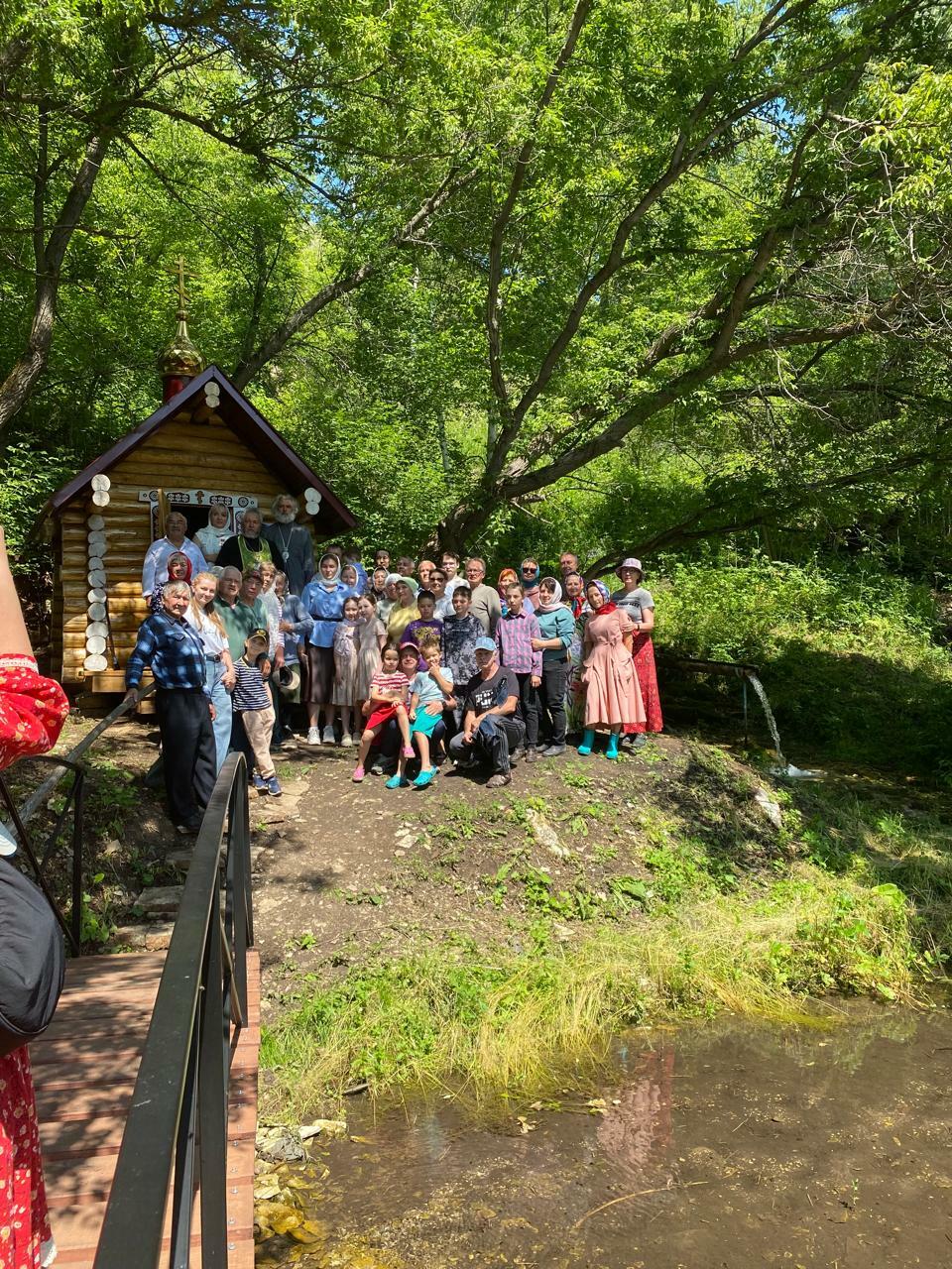 Совершили молебен в честь святых князя Петра и княгини Февронии Муромских