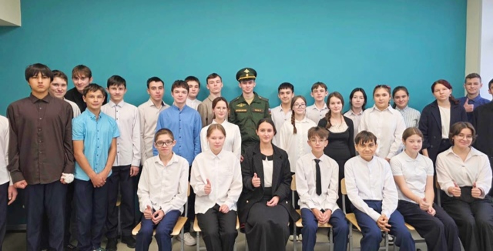 Живой пример патриотического воспитания в школе с. Усак-Кичу