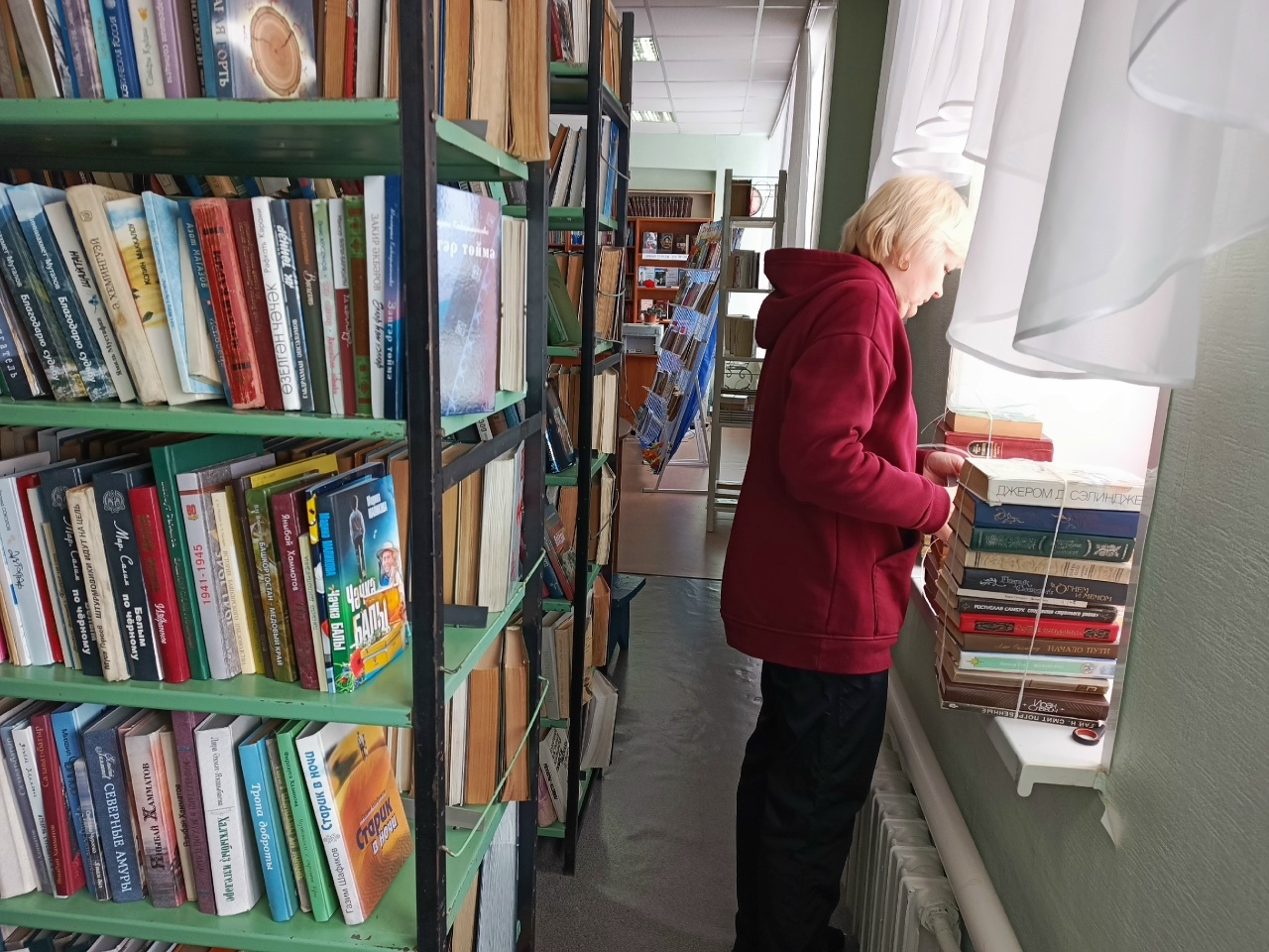 В Бижбулякской библиотеке началось обновление пространства