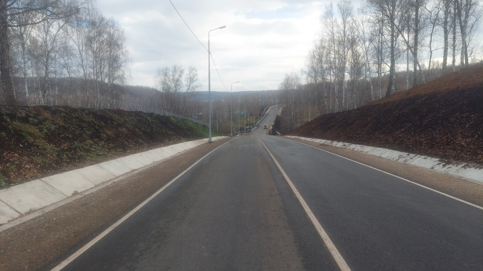 Завершили ремонт участка дороги Мещегарово – Мурсалимкино