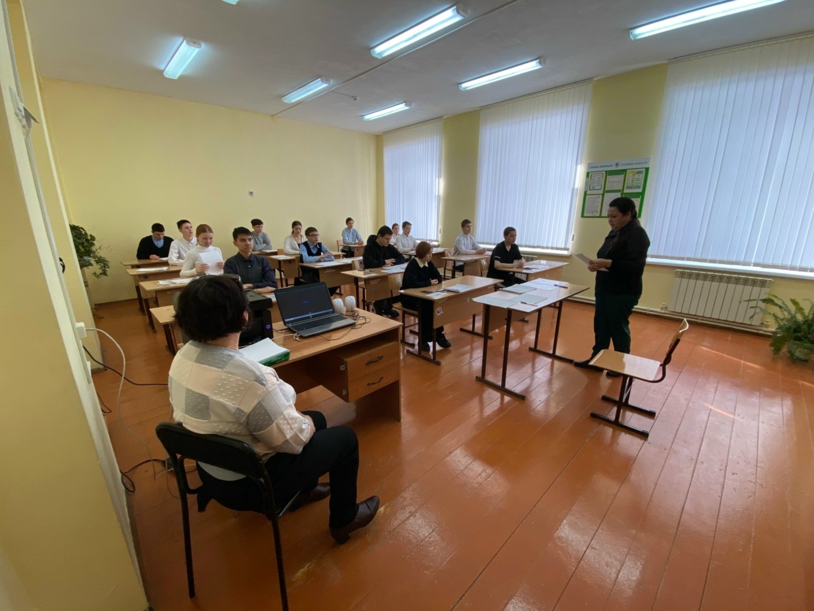 В районе провели тренировочное тестирование по русскому языку в формате ОГЭ