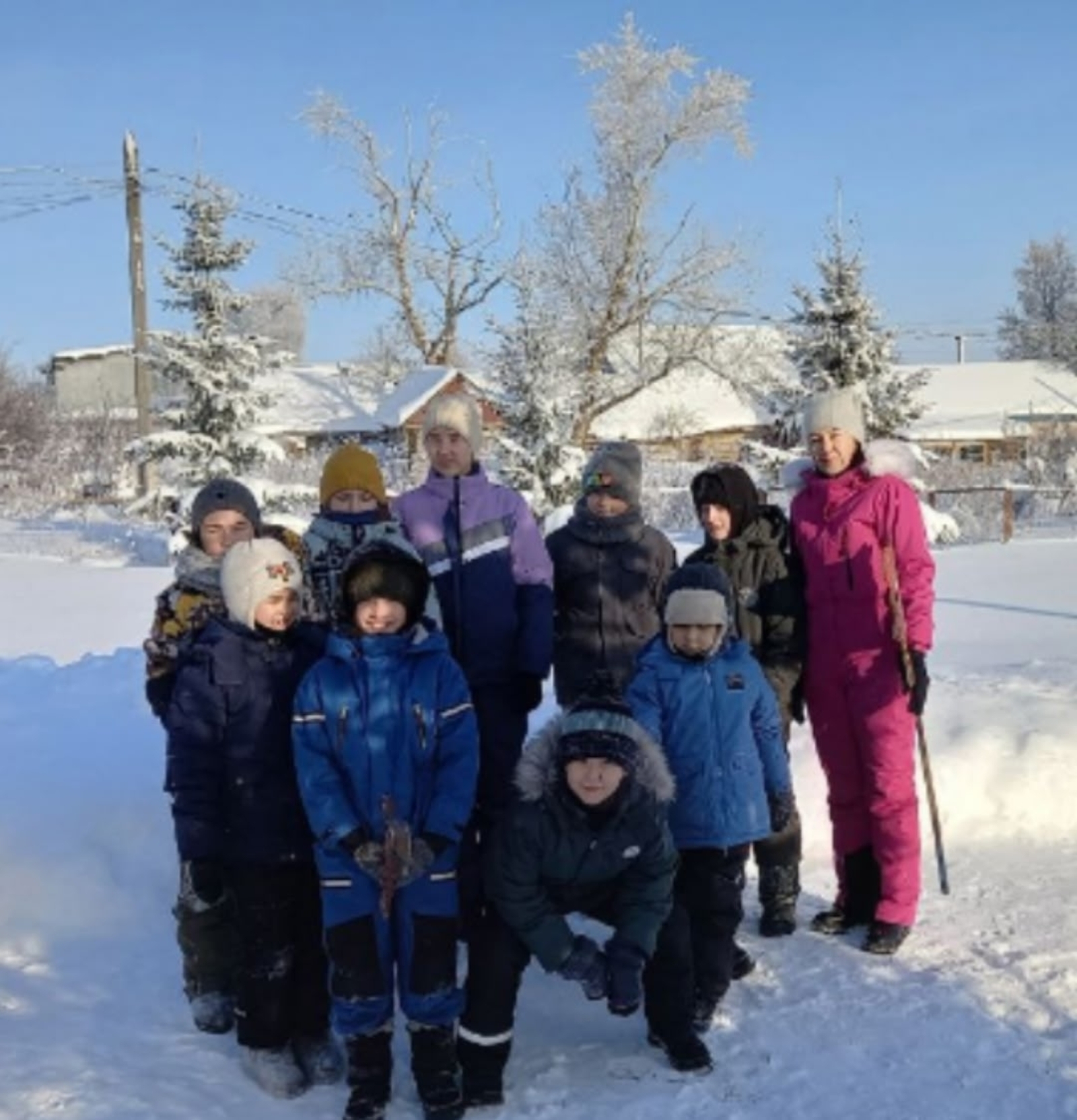 Зириклинцам морозы не страшны