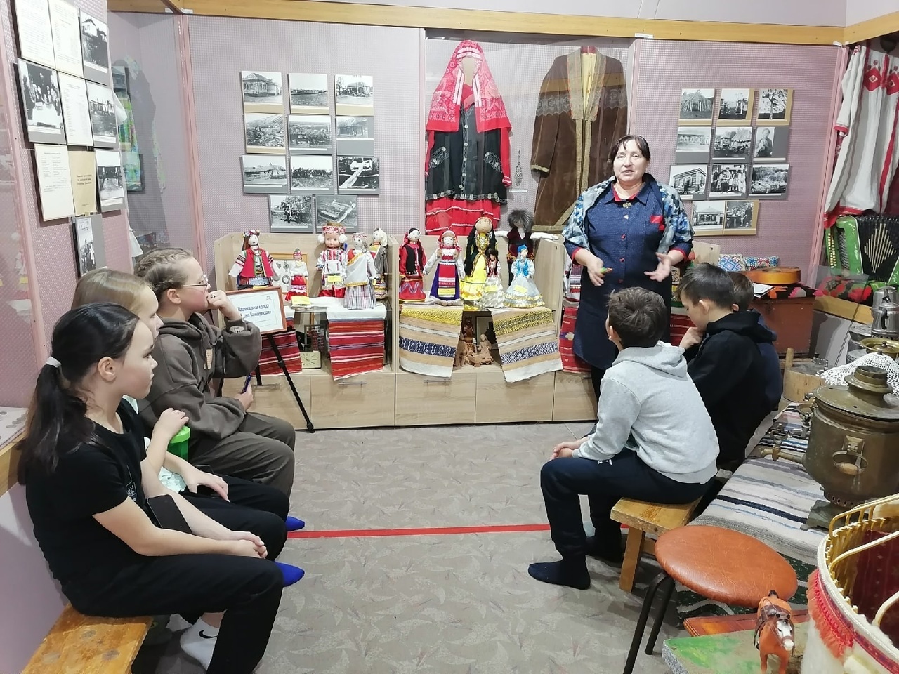 Учащиеся 5а класса средней школы №3 с. Бижбуляк посетили историко-этнографический музей