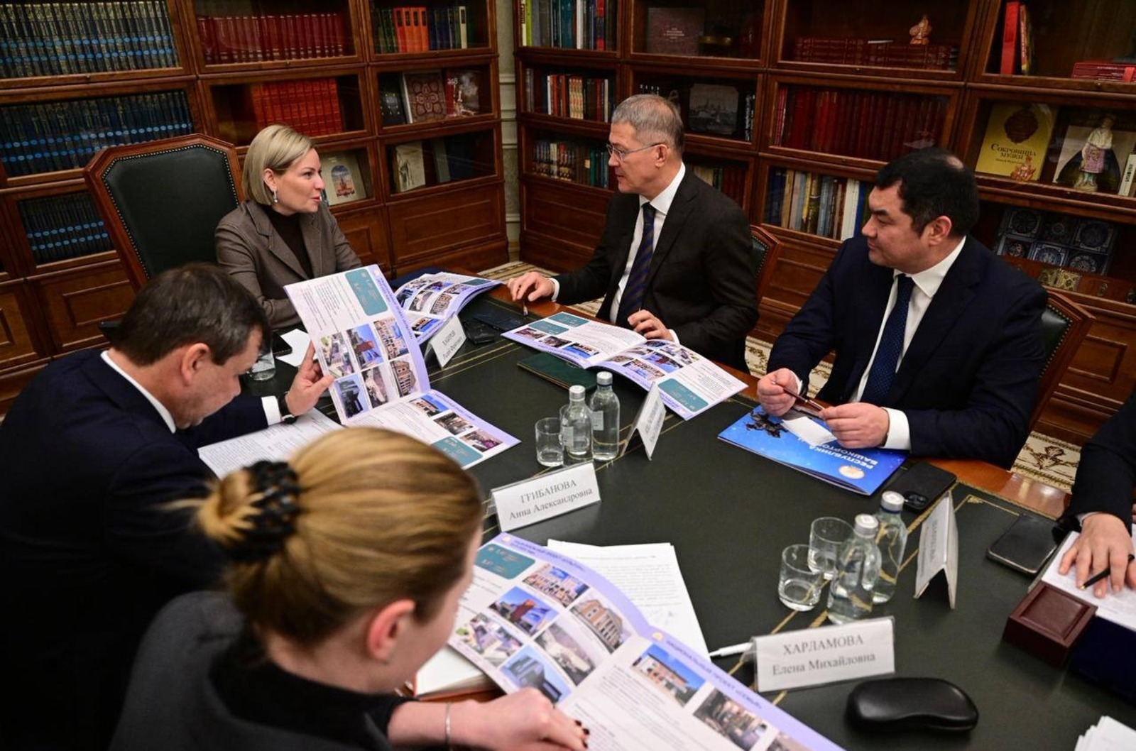 Радий Хабиров встретился с министром культуры РФ Ольгой Любимовой