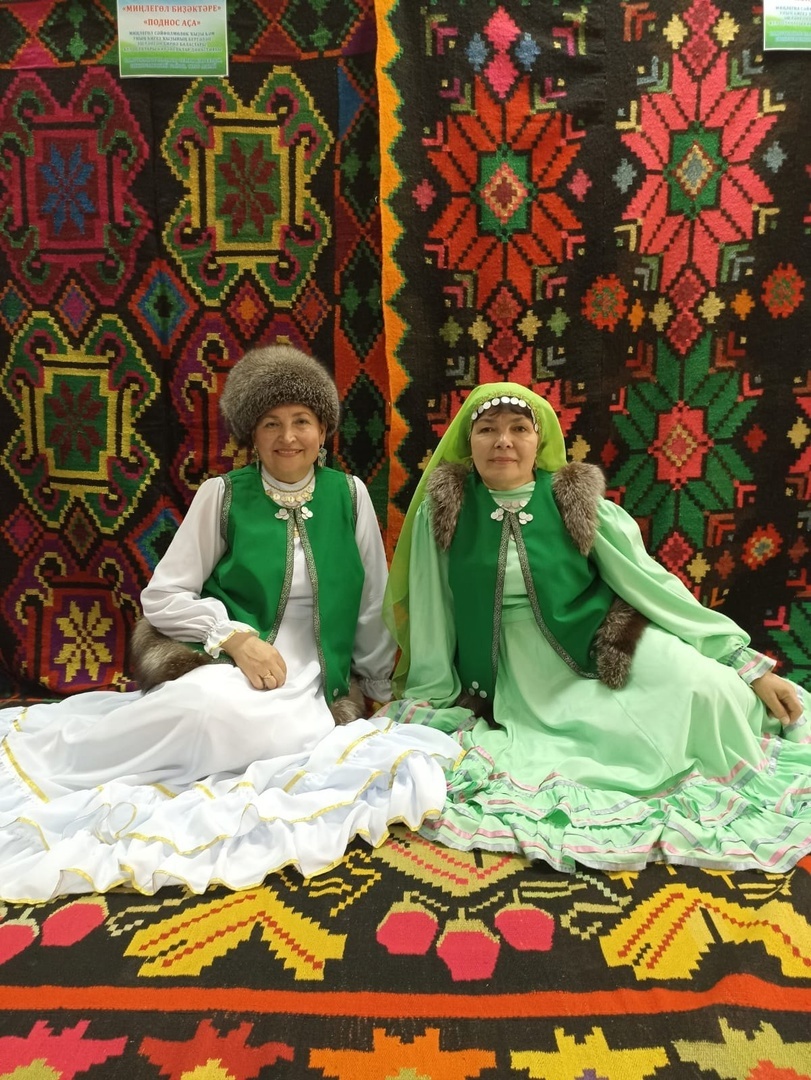 Мастерицы Бижбулякского района приняли участие в конкурсе-фестивале башкирского паласа «Веков связующая нить»