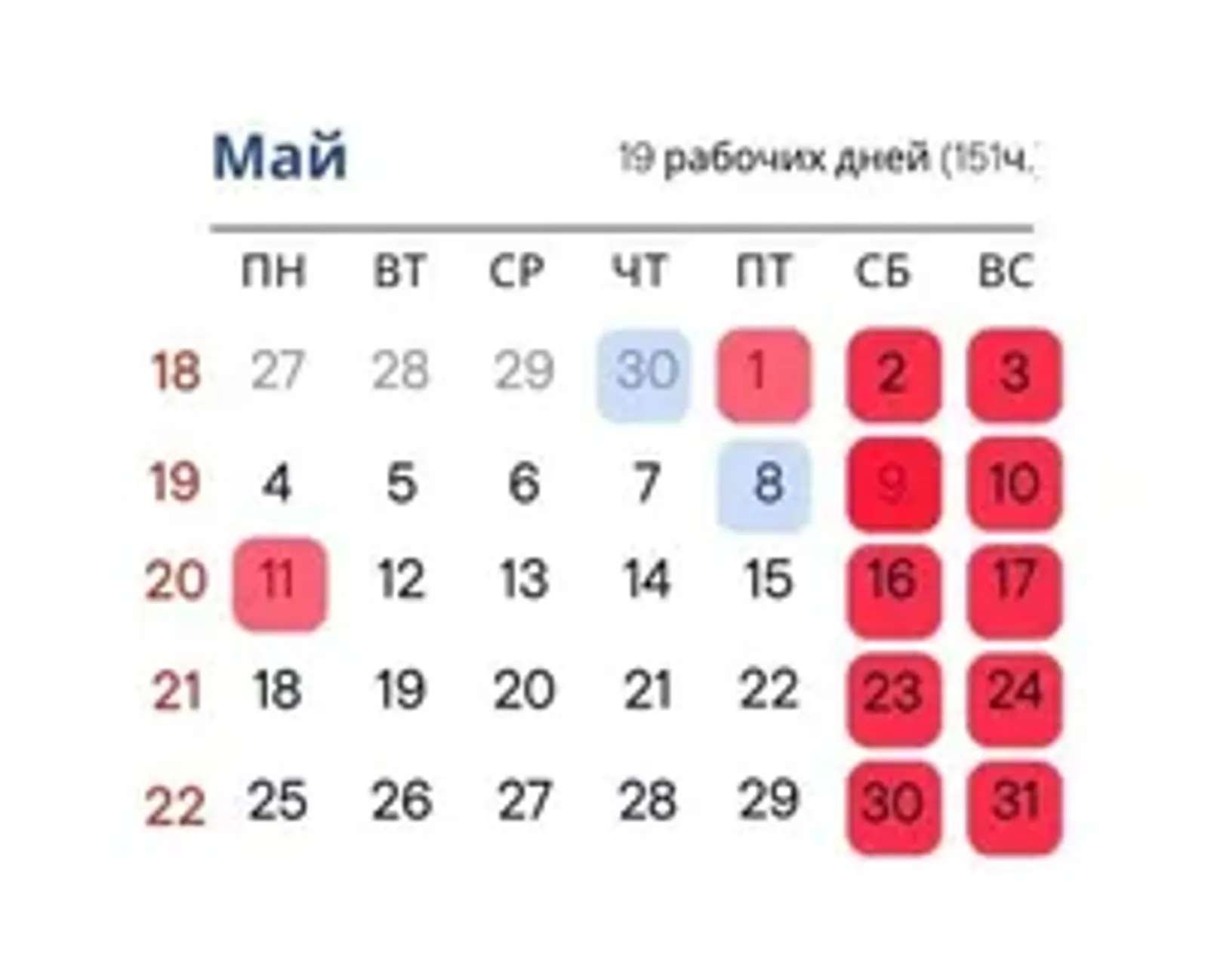Жителей Башкирии ожидает короткая рабочая неделя