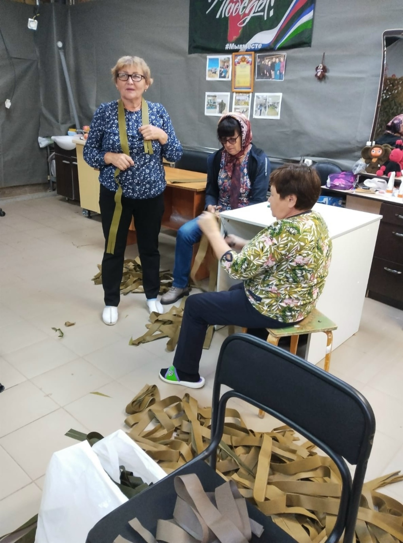 В штабе волонтеров Бижбуляка работа продолжается