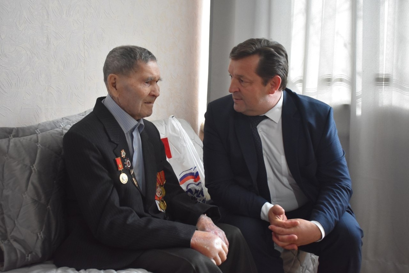 Александру Петровичу Миронову, участнику Великой Отечественной войны, исполнилось 97 лет