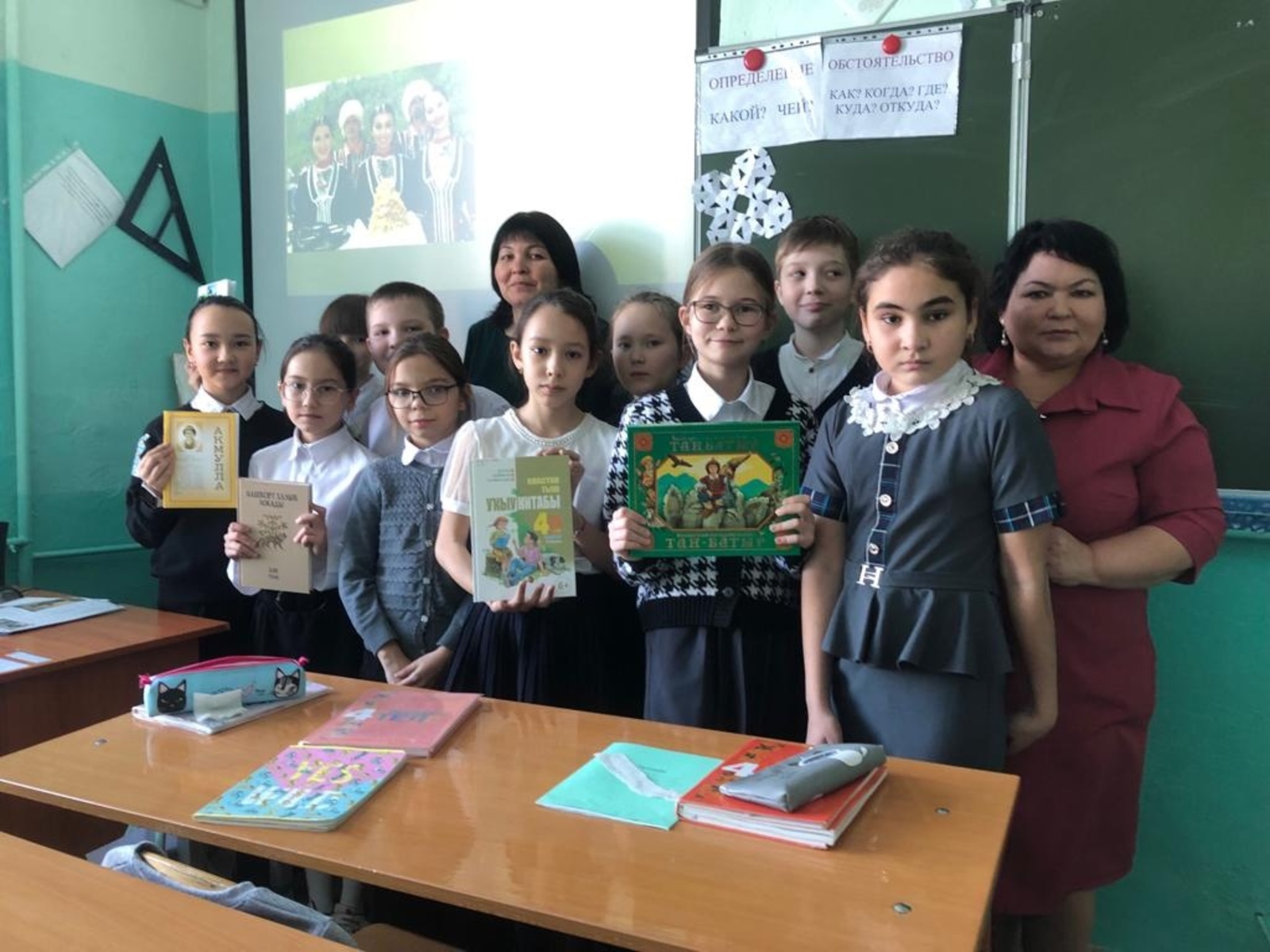 В средней школе № 2 с.Бижбуляк проходили интересные уроки, посвящённые Дню башкирского языка