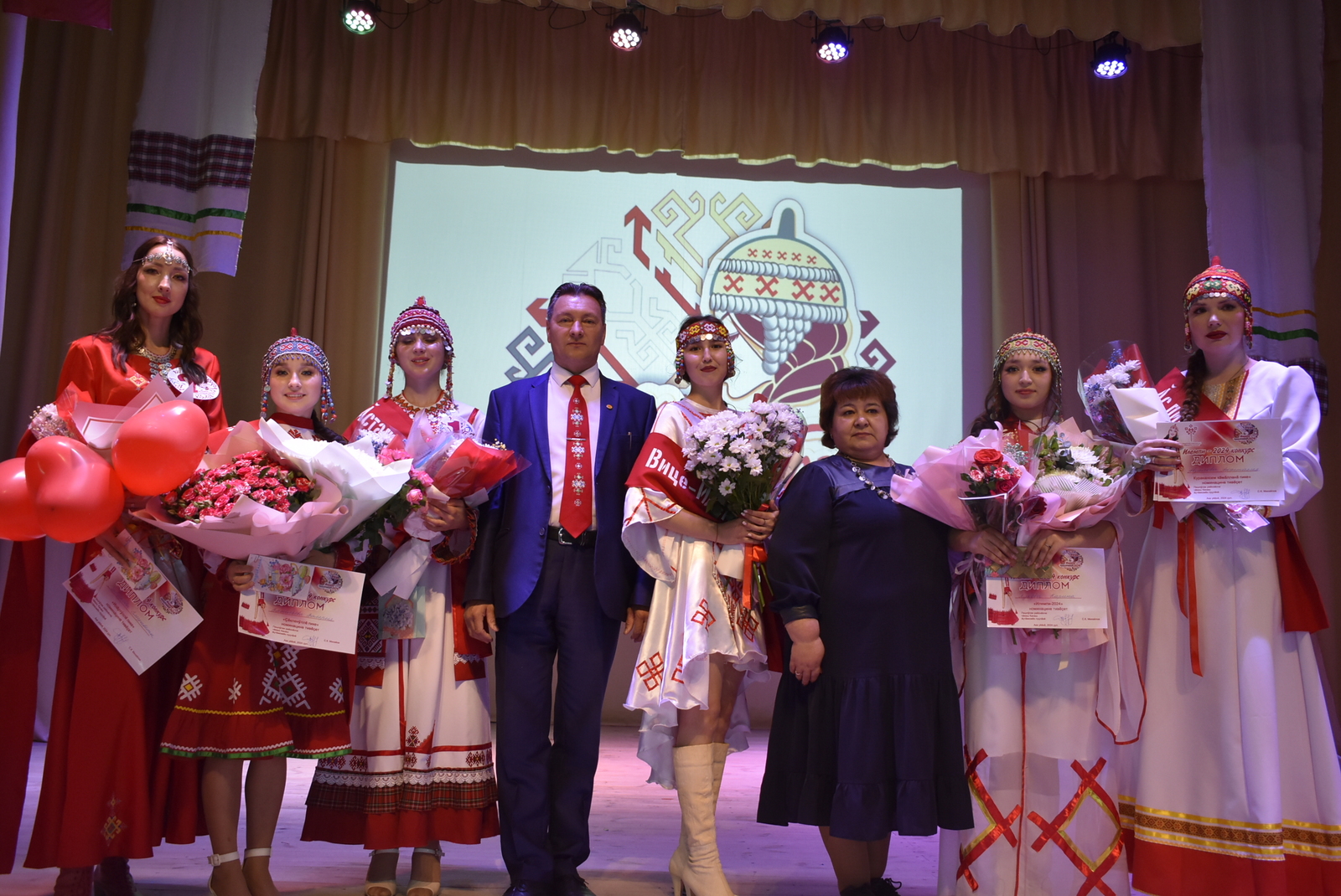 В Базлыке прошел открытый конкурс красоты и таланта «Чувашская красавица»- « Илемпи- 2024»