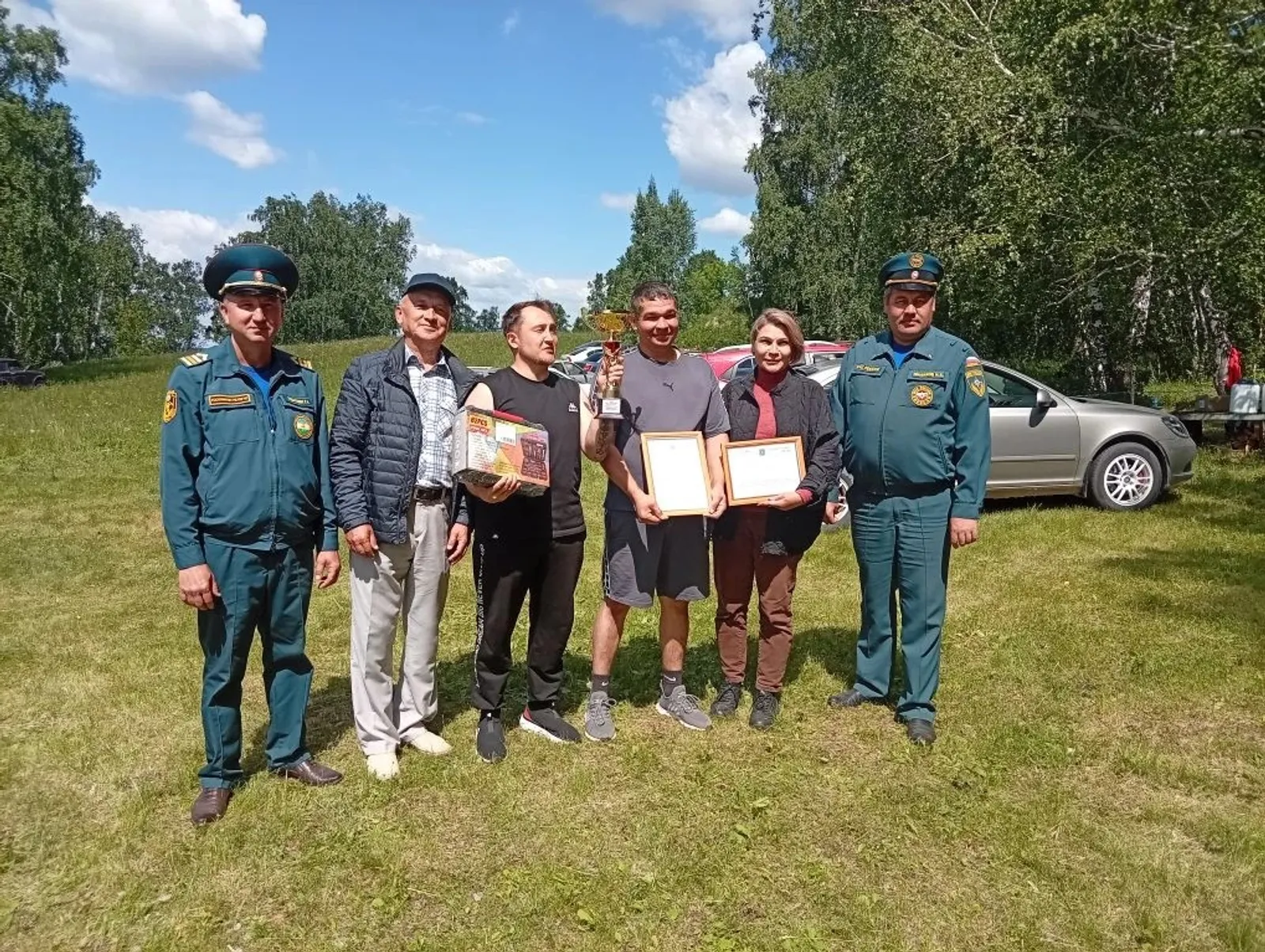 В Бижбулякском районе выбрали лучшую добровольную пожарную команду