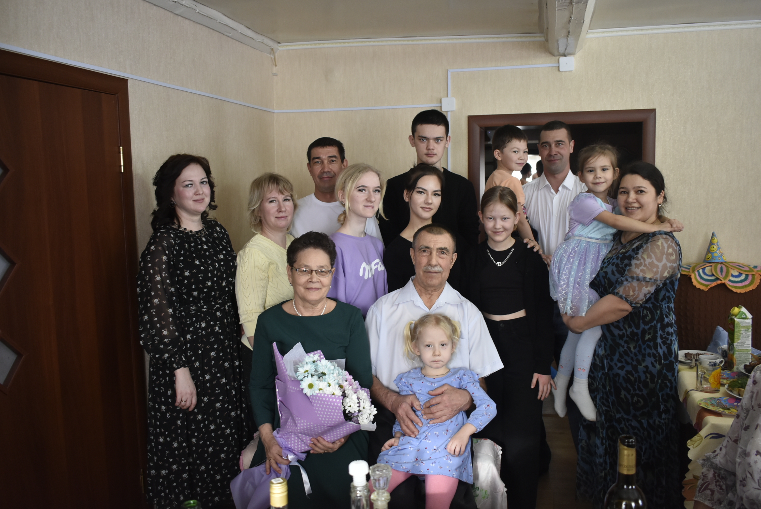 Семейной жизни золотые юбиляры