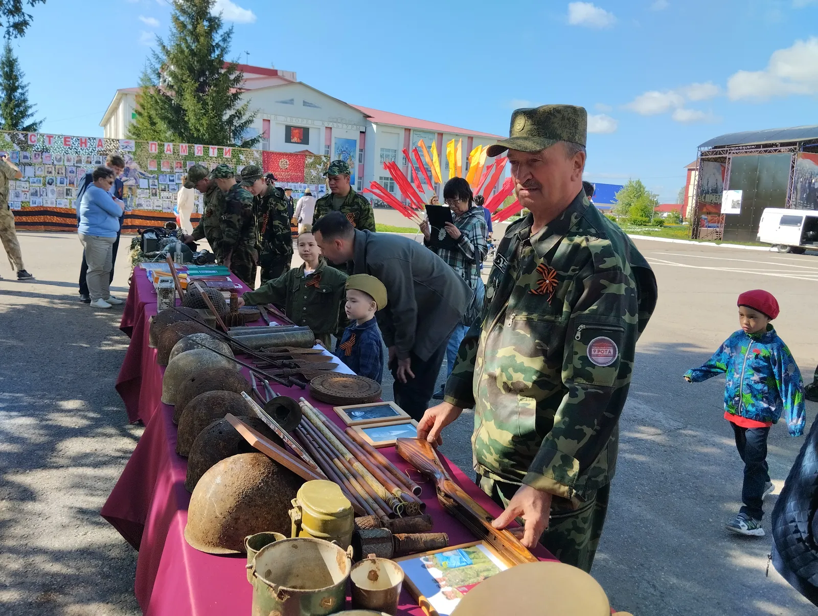 Уникальная выставка военных артефактов от Владимира Чернова