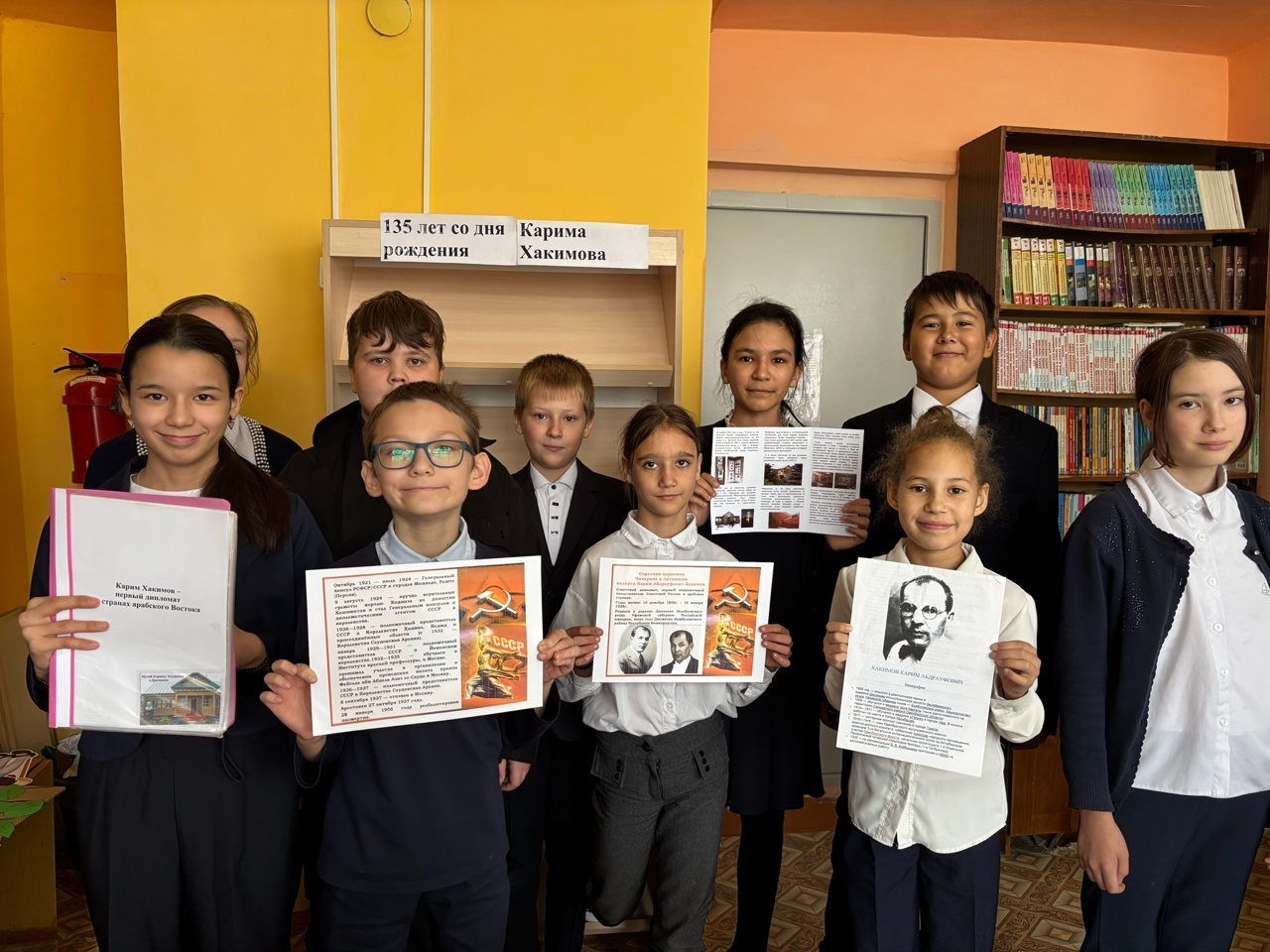 Классные часы посвятили 135-летию со дня рождения Карима Хакимова