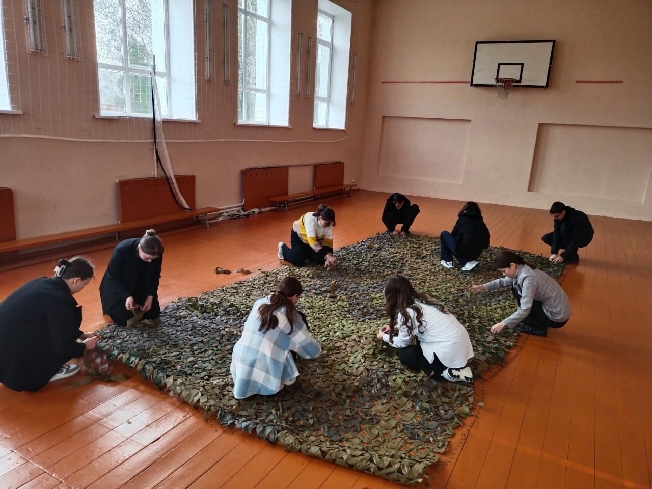 Кошелгинцы своих не бросают!