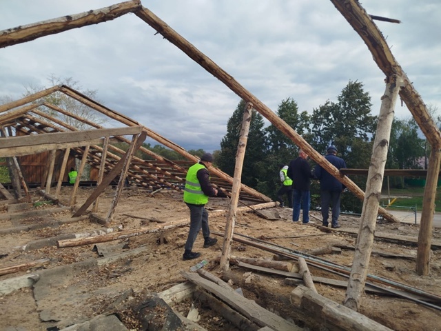 Благодаря ППМИ ремонтируют крышу СДК