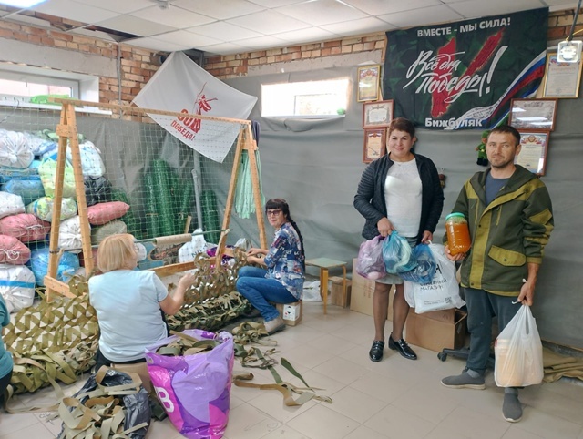 В Елбулактамаке верят в победу и мирное небо