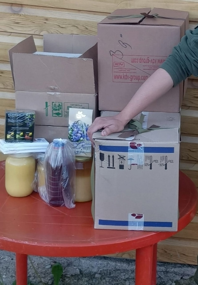 Боец побывал  в краткосрочном отпуске на малой родине