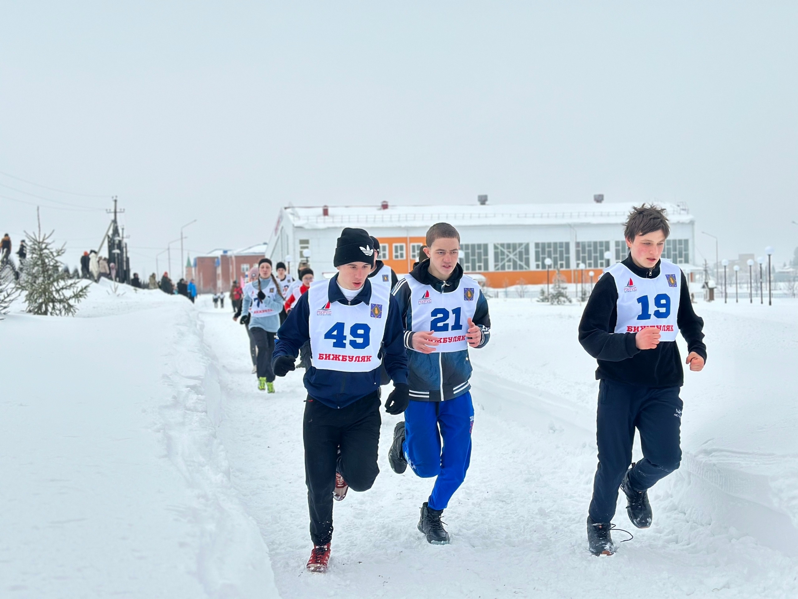 В Бижбуляке состоялся забег «Здоровая пробежка»
