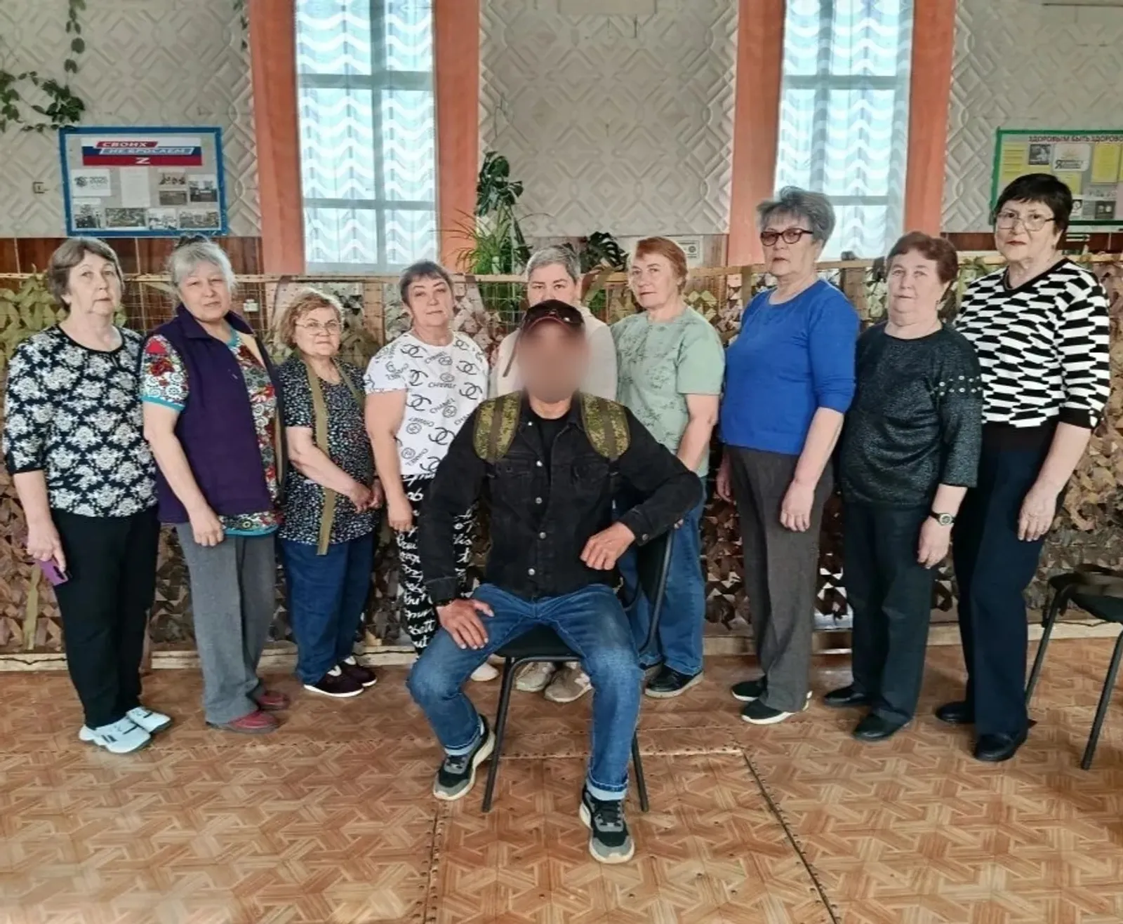 Встреча с участником СВО в Демском СДК