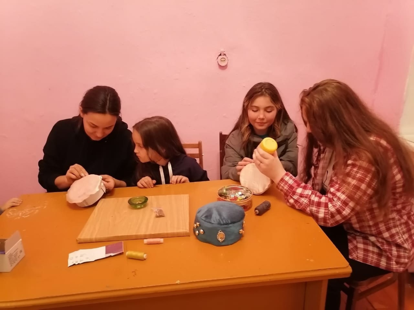 В Кунакуловском СДК провели мастер-класс по изготовлению калфака