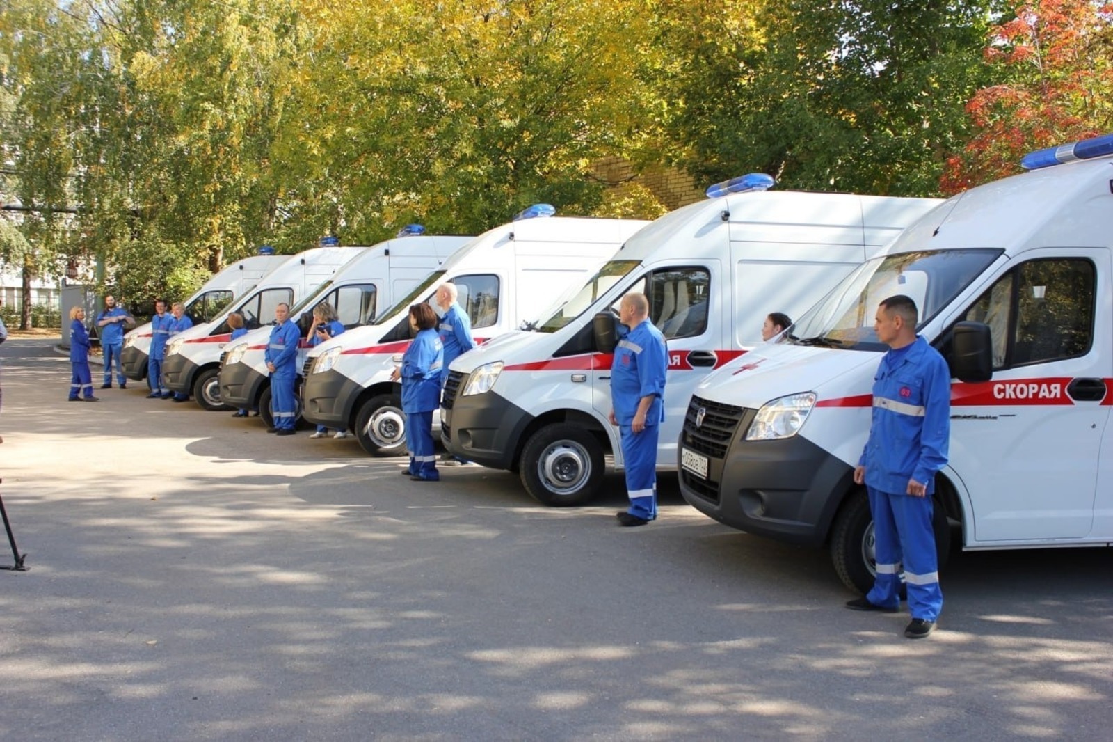 В Башкирии передали станциям скорой помощи шесть новых машин