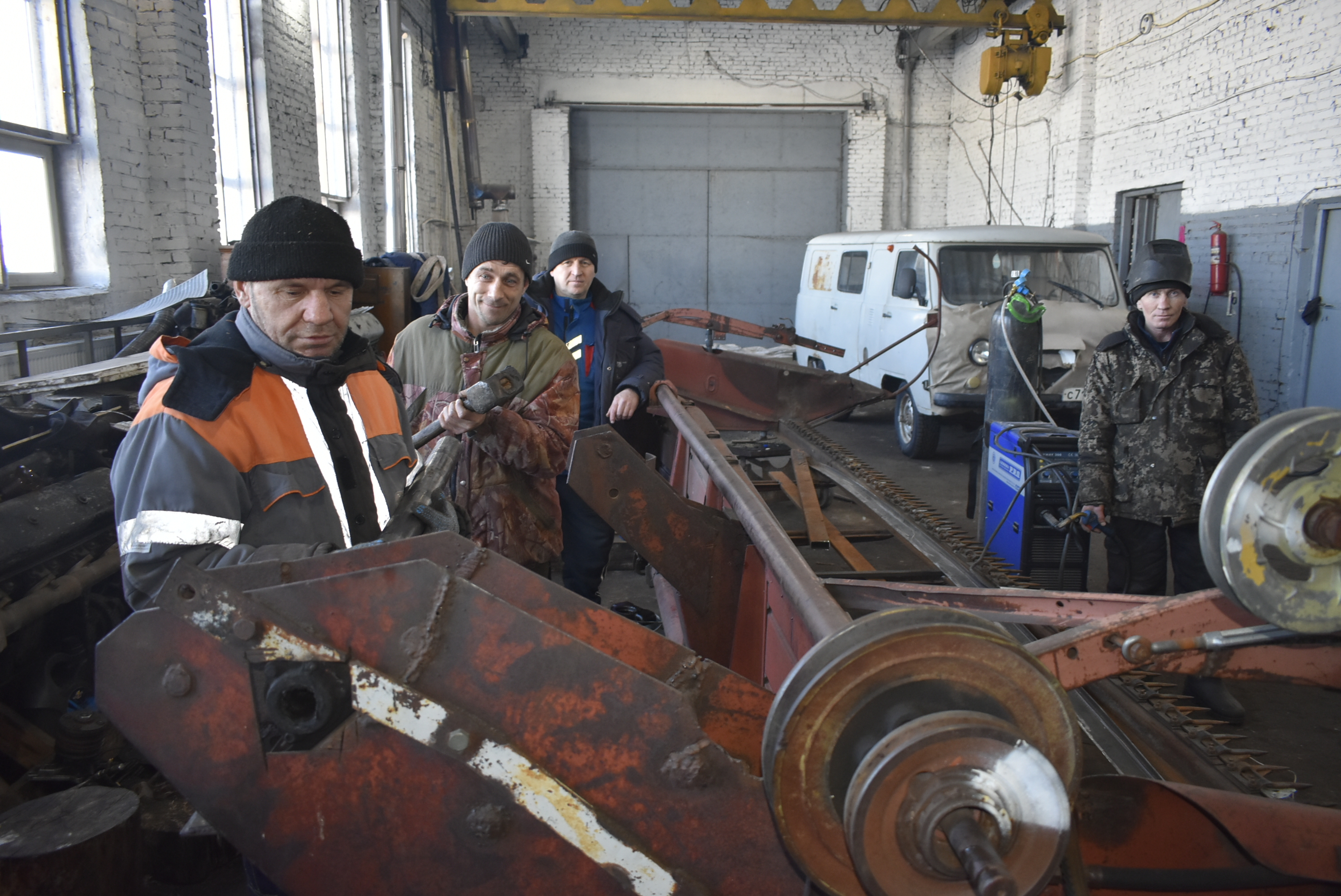 Образцовая мастерская КФХ Трофимова задает стандарты ремонта