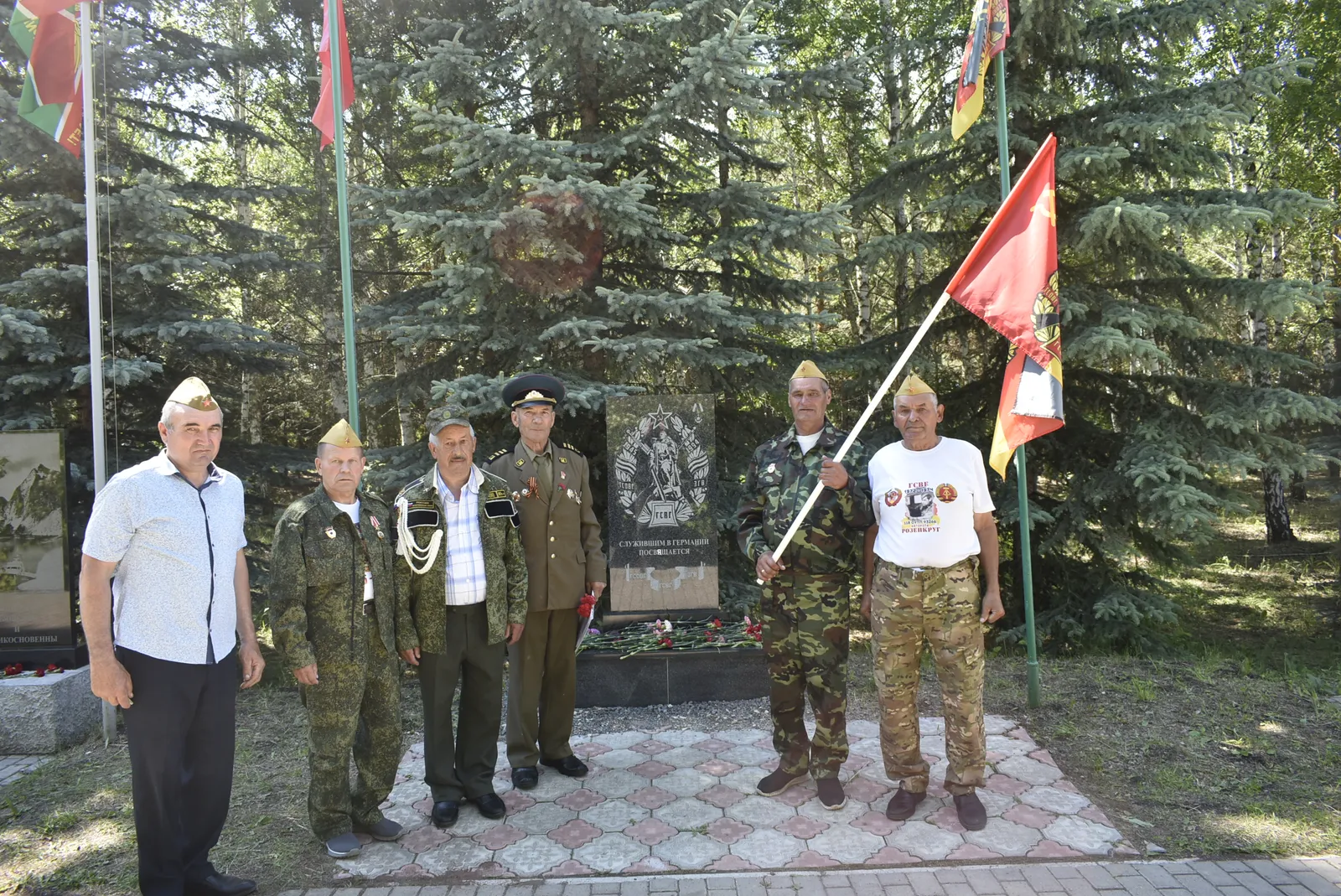 Достойно отслужили в Германии