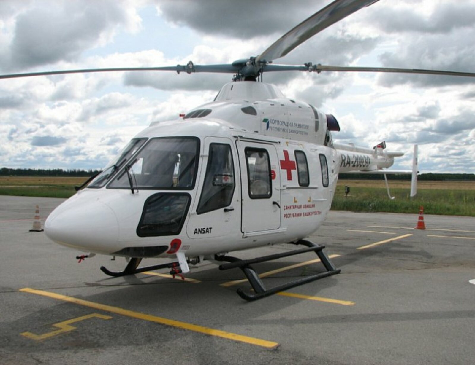 Башкирия получила второй вертолет санитарной авиации